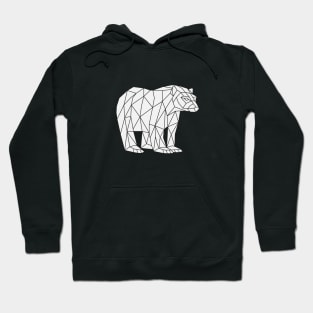 Origami Polar Bear Hoodie